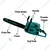 Hi-Max 58-cc Petrol Operated Chainsaw with 18 inch Guide Bar | Tree, Firewood Cutting machine | IC-058A