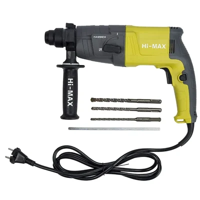 HI-MAX 20 mm Rotary Hammer Drill 600W, 1000 RPM (IC-072)
