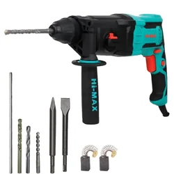 HI-MAX 26 mm R/F Function Rotary Hammer Drill 800W, 1100 RPM (IC-034)