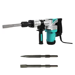 HI-MAX 7 Kg 1300 Watt Demolition Hammer with Accessories, 2900 RPM (IC-055)