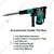 HI-MAX 7 Kg Demolition Hammer 1100W, 3600 RPM (IC-054)