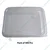 400 Pcs, 1500 ml Transparent Hinged PET Container for Meal, Snacks, Cookies Packaging