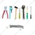 Hira 15 pcs Hand Tool Kit for Multipurpose Uses 