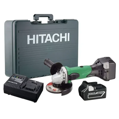 Hitachi 115 mm 14.4V Angle Grinder With Battery & Charger, 9300 RPM (G14DSL)