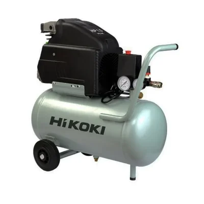 Hikoki 24 Litres Portable Air Compressor With 1.5 HP Motor, 116 psi Max. Pressure (EC 68)