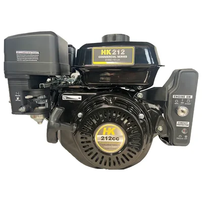 Gener HK-212RE Horizontal Shaft​ 4 Stroke Single Cylinder Air Cooled Recoil Start Petrol Engine, 3.6L Fuel Tank