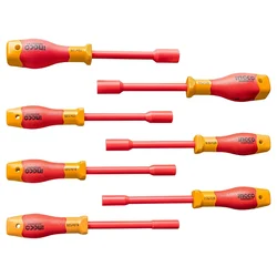 Ingco (HKISD0701) Insulated Nut Screwdriver Set (Set of 7)