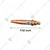 HMP Gas Cutting Nozzle 1/32 Inch Copper Precision 3 Seat Cutting Nozzle for 3 to 6mm Metal Cutting (ANME Type)