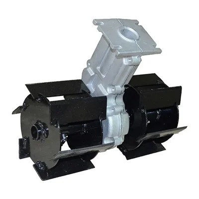 Kisankraft KK-HC-3526 Hoe Cutter for Petrol Brush Cutters, 26mm Shaft | Hoe Cutter Attachment