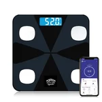 Hoffen (Made in India) HO19 Bluetooth BMI,BMR Weight Machine for Body Weight With 13 Essential Body Parameters