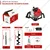 Balwaan BE-63, 63cc 2-Stroke Earth Auger Machine with 4 & 6 Inch Drill Bit | Hole Digger 