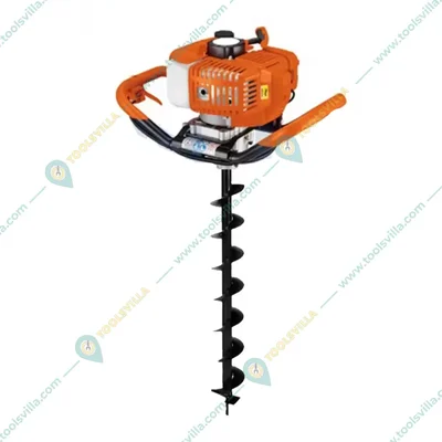 MECSTROKE 52 cc 2 Stroke Earth Auger / Post Hole Digger Machine With 3 Inch Bit