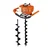 MECSTROKE 52 cc 2 Stroke Earth Auger / Post Hole Digger Machine With 4 & 6 Inch Bit