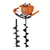 MECSTROKE 52 cc 2 Stroke Earth Auger / Post Hole Digger Machine With 6 & 8 Inch Bit