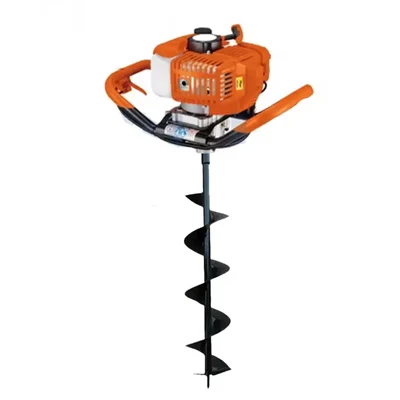 MECSTROKE 52 cc 2 Stroke Earth Auger / Post Hole Digger Machine With 6 Inch Bit