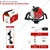 Balwaan BE-63, 63cc 2-Stroke Earth Auger Machine with 10 inch Drill Bit | Hole Digger with Double Gear Box