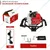 Balwaan BE-63, 63cc 2-Stroke Earth Auger Machine with 10 inch Drill Bit | Hole Digger with Double Gear Box