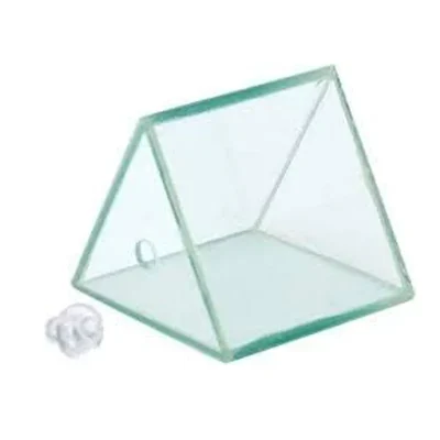 SBT Instruments Clear Hollow Prism with Cap Size (2x2x2 inch), Shelf Life 24 Months and Up