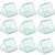 SBT Instruments 20pcs Clear Hollow Prism with Cap Size (2x2x2 inch), Shelf Life 24 Months and Up