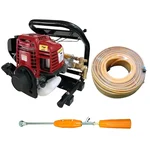 Heavy Duty Portable Power Sprayer, 4 Stroke GX-35 Engine Agriculture Sprayer With 50 Meter Hose Pipe & Spray Gun