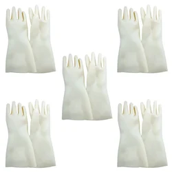 Honeywell Pack of 5 Class 00 Impact Electrical Insulating Safety Gloves, Natural Latex, 500V, High Dielectric Protection