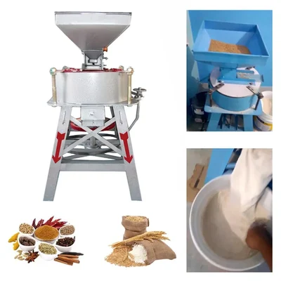 3 HP Commercial 18" Horizontal Stone Janta Flour Mill/Atta Chakki, 45 kg/hr Capacity 