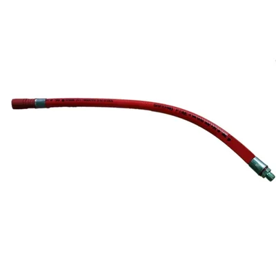 Premium Quality FLAMEGUARD Red Rubber Thread Flexible Hose Pipe Tube for 4kg 6kg 9kg ABC Powder Fire Extinguishers(Quantity-1)