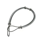 SAFEAROO Whipcheck 200 PSI Hose to Hose Safety Cable 500mm Spring Loaded Galvanized Steel Wire Rope Whipping Restraint