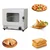 Commercial 72 Litre Electric Steel Hot Food Warmer Big Door 650W