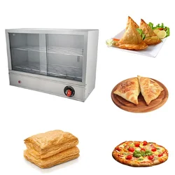 Commercial Hot Case Sliding Steel Food Warmer Cabinet 650W