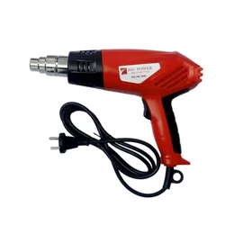 BSC POWER 2000 Watt Heat Gun or Hot Air Gun for Shrinking, Drying, and Heating Applications (HG-2000)