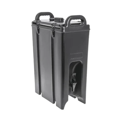 Black Insulated 20 Liters Hot and Cold Beverage Dispenser 5 - 6 hours Insulation Support