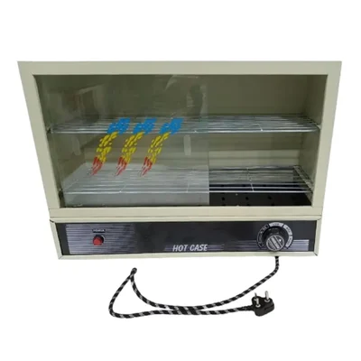 Commercial Hot Case Sliding Mild Steel Powder Coating Food Warmer Cabinet With 750 Watt 