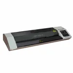 Namibind LM 180 Hot & Cold Pouch Laminator, White, 18-Inch Max Width, 2 Min Warm-Up, 80 cm/Min Speed, 250 Mic Thickness