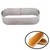 Aluminium 5 Inch Hot Dog Bun Ring, 2 Inch Deep for Hot Dog Bun(Pack-2 Pcs)