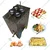 Commercial Gas Operated 4 Egg Sausage Roll/Hot Dog Maker Machine with Free Accessories