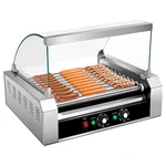 110V Electric 9 Stick Hot Dog Roller Machine / Hot Dog Making Machine