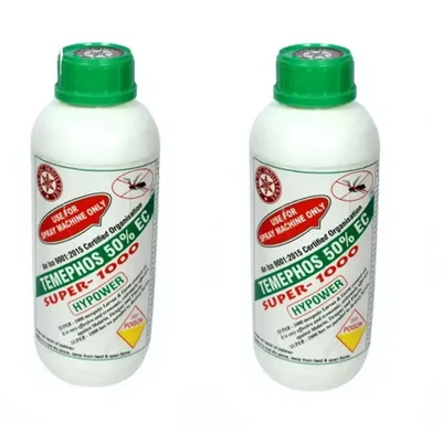 Super 1000 1 Litre Household spray with 50% EC for Insecticides , Mosquitoes Larvicide (Pack of 2)