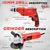 HPD Shakti 100mm (4") 850 Watt Angle Grinder & 10mm 500 Watt F/R Mode, Variable Speed Drill Combo With Cutting Wheels, Drill Bits & Accessories