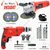 HPD Shakti 100mm (4") 850 Watt Angle Grinder & 10mm 500 Watt F/R Mode, Variable Speed Drill Combo With Cutting Wheels, Drill Bits & Accessories