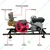Heavy Duty Triple Piston HTP 45 Pump Set With 3 HP Copper Winding Motor, 15 Meter Hose Pipe & Spray Gum