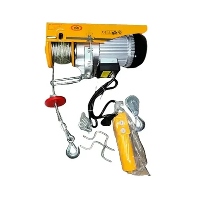 HT PA 1000 Mini Electric Hoist With 2.5 HP 100% Copper Winding Motor, 30 Meter & 6 mm Wire Rope