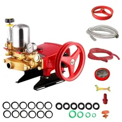Kisan Shakti HTP-50 High Pressure Triple Pistons HTP Sprayer Pump For Cleaning & Agricultural Spray