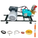 Heavy Duty Triple Piston HTP 22 Pump Set With 2 HP Copper Winding Motor, 15 Meter Hose Pipe & Spray Gun