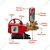 Heavy Duty HTP-80 Triple Pistons Sprayer Pump With 3 Outlets For Cleaning & Agricultural Purposes