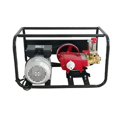 Kisan Shakti Triple Piston HTP 22 Pump Set with 2 HP Motor | Suitable for Gardening & Agriculture Use