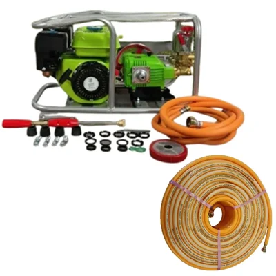 Jeevan Gold Premium HTP 30 with 6.5 HP Engine & 8.5 mm 100 meter 5 Layer Hose Pipe