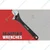 Hukums 10 Inch (250 mm) Phosphate Finish Adjustable Wrench