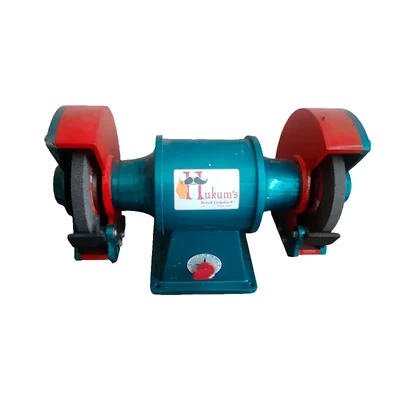 Hukums 10-inch 1 HP Motorised Bench Grinder With Wheel (1 Year Warranty)