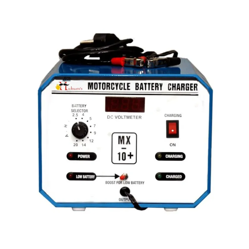 Hukums 2A-12V Two-wheeler Battery Charger with Year Warranty (MX